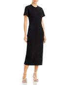 Proenza Schouler White Label Short Sleeve Midi Sweatshirt Dress