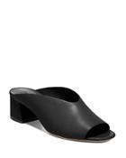 Vince Women's Cachet Leather Slide Sandals