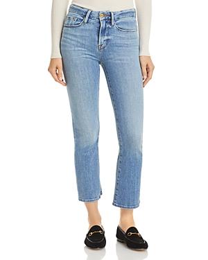 Frame Le Cropped Mini Bootcut Jeans In Melville