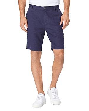 Paige Thompson Linen-blend Slim Fit Shorts