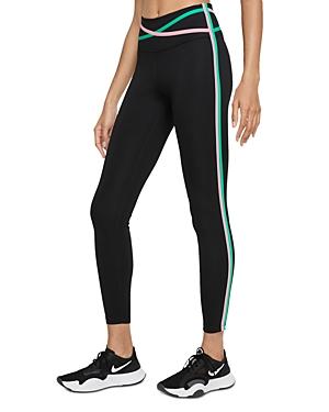 Nike Dri Fit Mid Rise Tapered Leggings