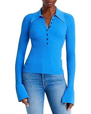A.l.c. Eleanor Ribbed Polo Sweater