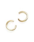 Small Square Tube Hoop Drop Earrings In 14k Yellow Gold - 100% Exclusive