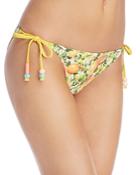 Stella Mccartney Citrus Side Tie Bikini Bottom