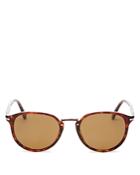 Persol Men's Polarized Round Sunglasses, 51mm