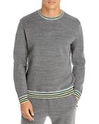 Sol Angeles Marigold Striped Trim Sweatshirt