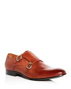 Kenneth Cole Men's Mix Leather Double Monk Strap Oxfords