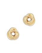 Bloomingdale's Small Love Knot Stud Earrings In 14k Yellow Gold - 100% Exclusive