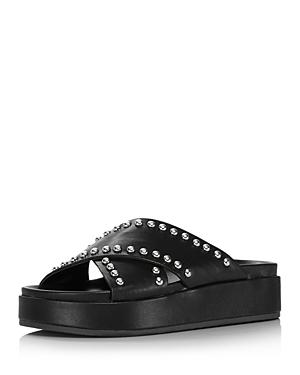 Aqua Women's Krisa Slip On Platform Sandals - 100% Exclusive