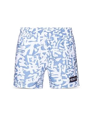 Hugo Osaka Printed Swim Trunks
