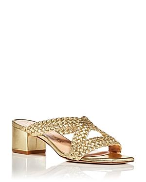 Stuart Weitzman Women's Rosie Woven Sandals