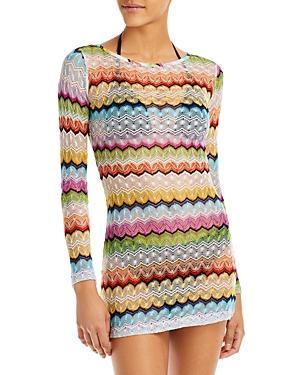 Missoni Mare Long-sleeve Tee Cover Up