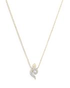 Adina Reyter 14k Yellow Gold Diamond Snake Pendant Necklace, 16