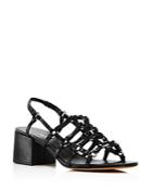 3.1 Phillip Lim Women's Cube Strappy Caged Sandals