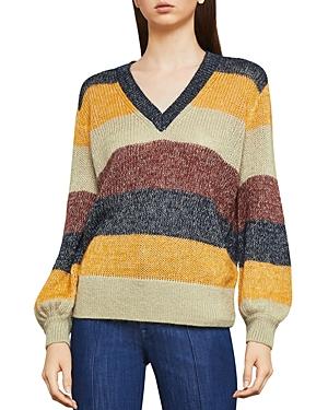 Bcbgmaxazria Metallic Striped Sweater