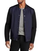 Karl Lagerfeld Paris Color Blocked Water Resistant Jacket