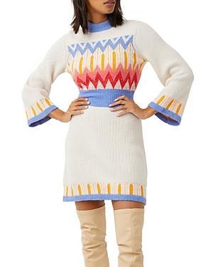 French Connection Neya Fairisle Sweater Dress