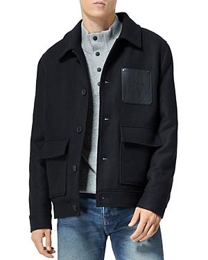 The Kooples Faux Fur Lined Jacket