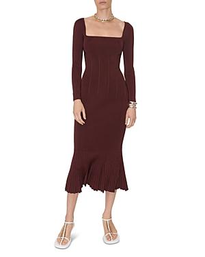 Galvan Atalanta Long Sleeve Dress