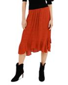 Ba & Sh Valley Printed Pleated Front Skirt