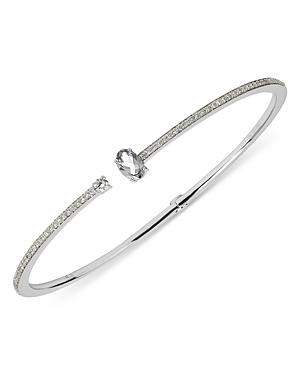 Hueb 18k White Gold Spectrum Diamond Cuff Bracelet