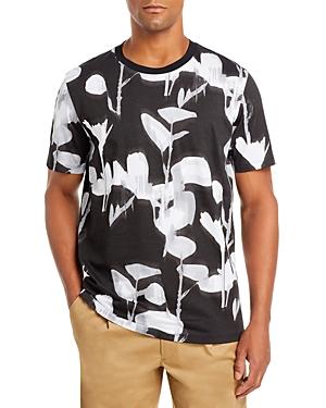 Hugo Drokes Cotton Floral Graphic Tee