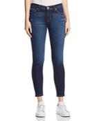 Hudson Nico Mid Rise Ankle Super Skinny Jeans In Corrupt