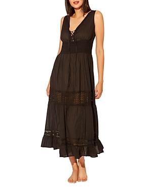Bleu By Rod Beattie Crochet Trim Cover Up Dress