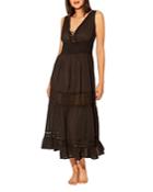 Bleu By Rod Beattie Crochet Trim Cover Up Dress