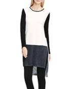 Vince Camuto Color Block Tunic Sweater