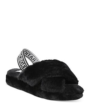 Bcbgeneration Soffi Faux Fur Slingback Slippers (49% Off) - Comparable Value $49
