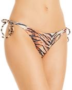 Peixoto Toni Animal Print Tie-side Bikini Bottom
