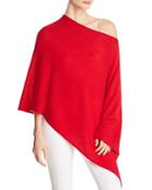 C By Bloomingdale's One-shoulder Cashmere Poncho - 100% Exclusive