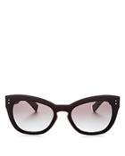 Valentino Women's Rockstud Cat Eye Sunglasses, 53mm