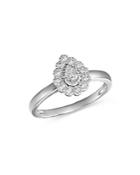 Bloomingdale's Diamond Teardrop Ring In 14k White Gold, 0.25 Ct. T.w. - 100% Exclusive