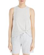 Marc New York Asymmetrical Twist Hem Tank