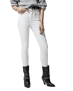 The Kooples Lizy Skinny Jeans In White