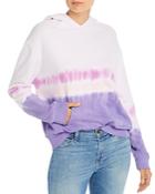 Monrow Dip-dye Hooded Sweatshirt