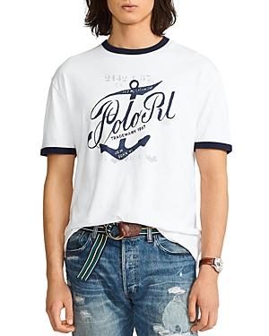 Polo Ralph Lauren Anchor Print Classic Fit Crewneck Tee