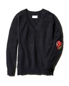 Zadig & Voltaire Alexa Patch Cashmere Sweater