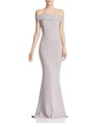 Katie May Legacy Off-the-shoulder Gown