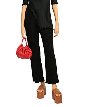 Simon Miller Alder Ribbed Pull On Pants