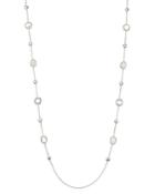 Ippolita Rock Candy Flirt Mother-of-pearl, Clear Quartz & White Moonstone Station Necklace, 42