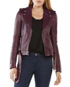Bcbgmaxazria Miley Leather Moto Jacket