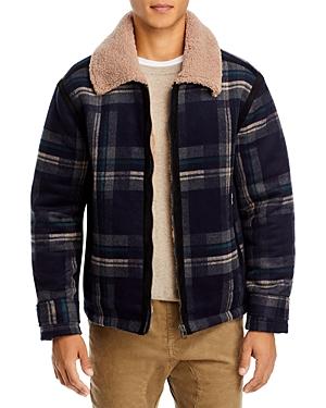 Blanknyc Slim Fit Plaid Zip Front Jacket