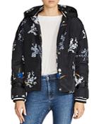 Maje Guela Printed Puffer Jacket