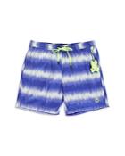 Psycho Bunny Tie Dye Slim Fit Swim Trunks
