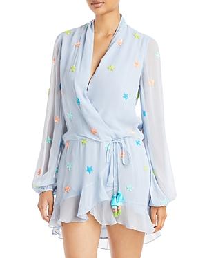 Rococo Sand Georgette Tunic Mini Dress