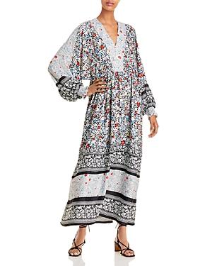 See By Chloe Mixed Print Dress
