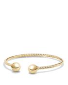 David Yurman Solari Bead Cuff Bracelet In 18k Gold